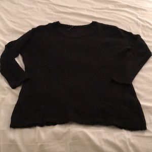 JOE’S knitted black oversized sweater